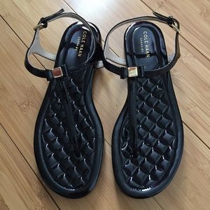 Cole Haan Tali Mini Black Patent Leather